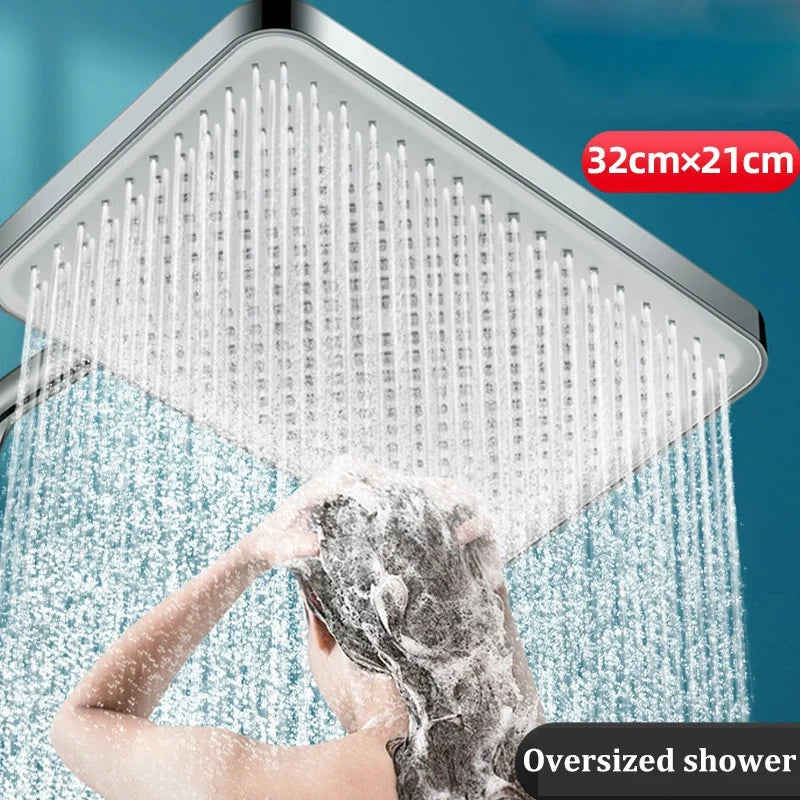 13-Inch Large Pressurized Shower Head