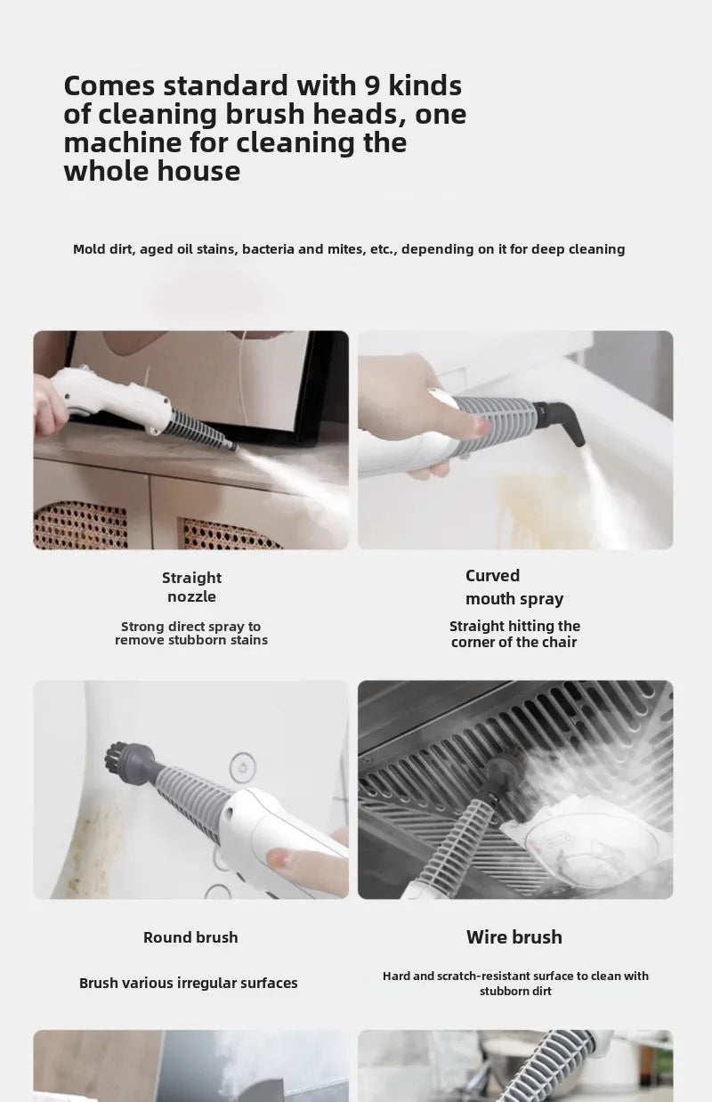 High-Temperature Steam Cleaner – Household Cleaning Tool