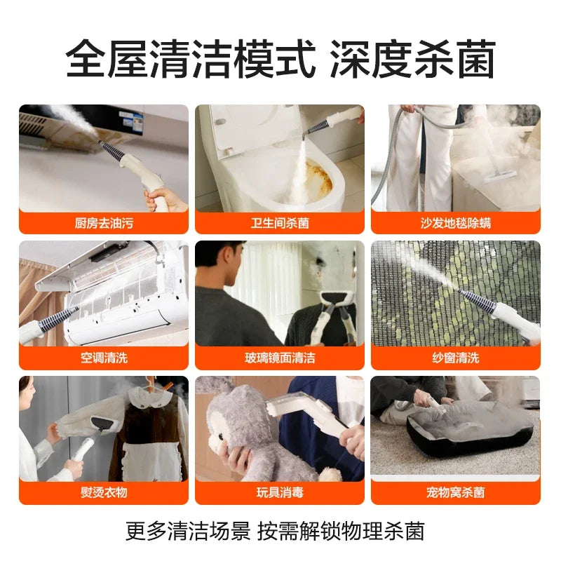 High-Temperature Steam Cleaner – Household Cleaning Tool