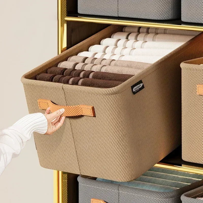 Thickened Clothes Organizer Storage Box