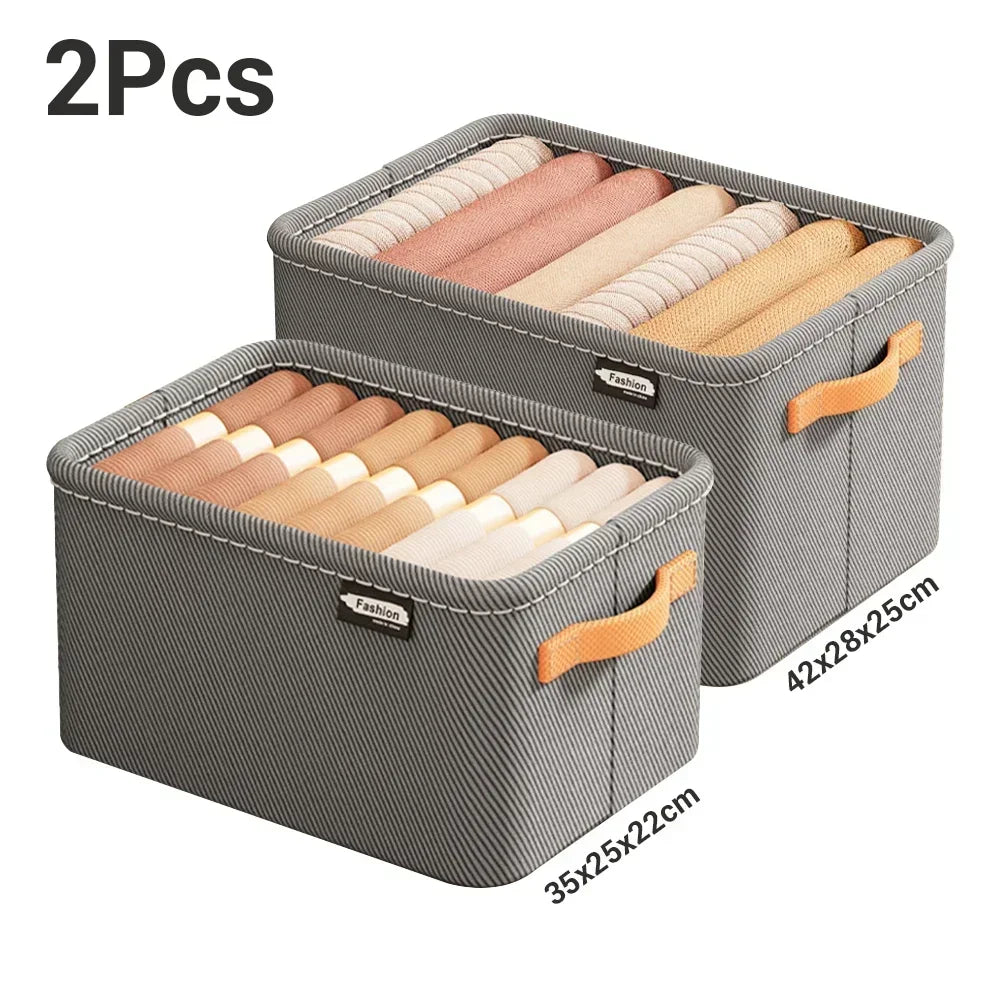 Thickened Clothes Organizer Storage Box