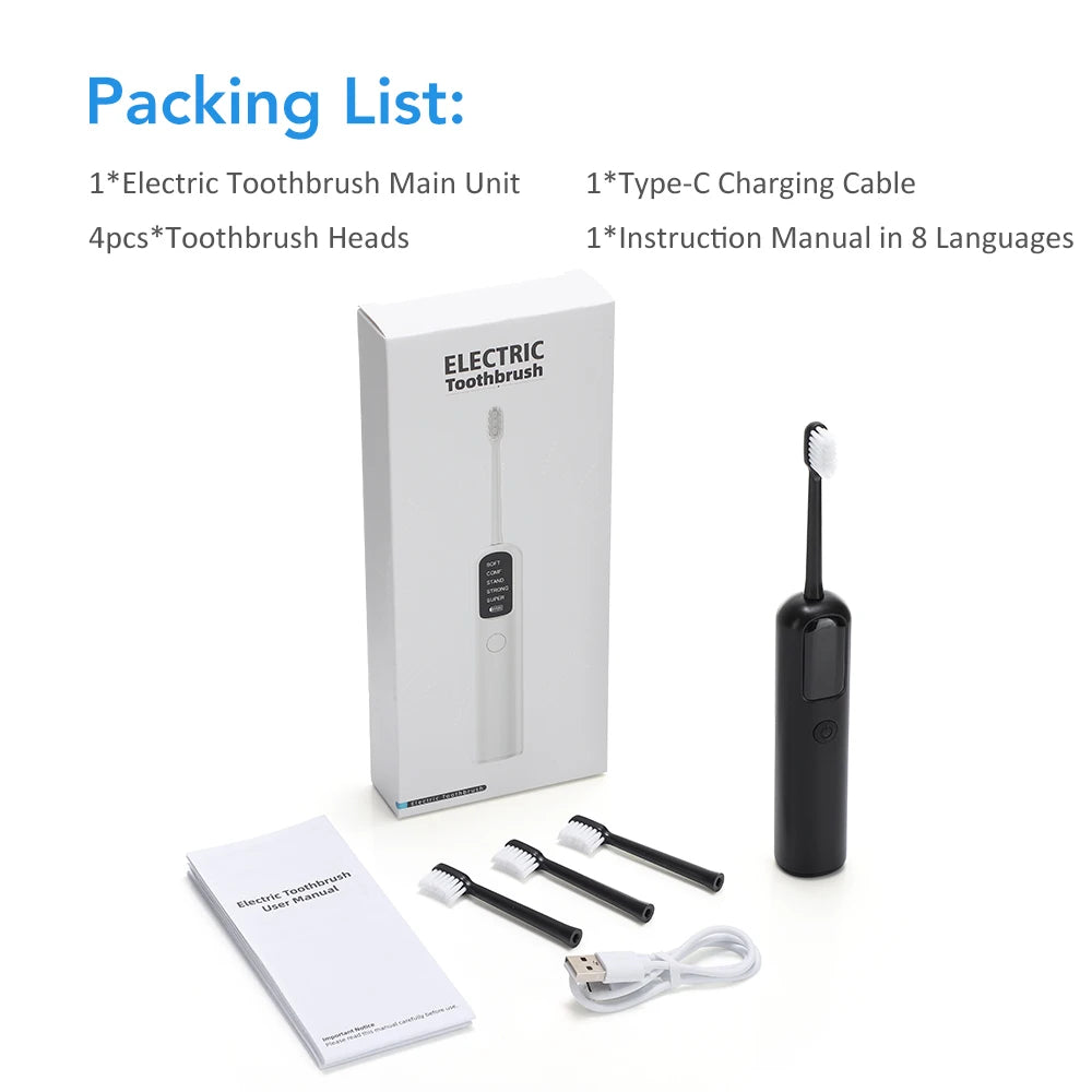 2025 Sonic Electric Toothbrush for Adults