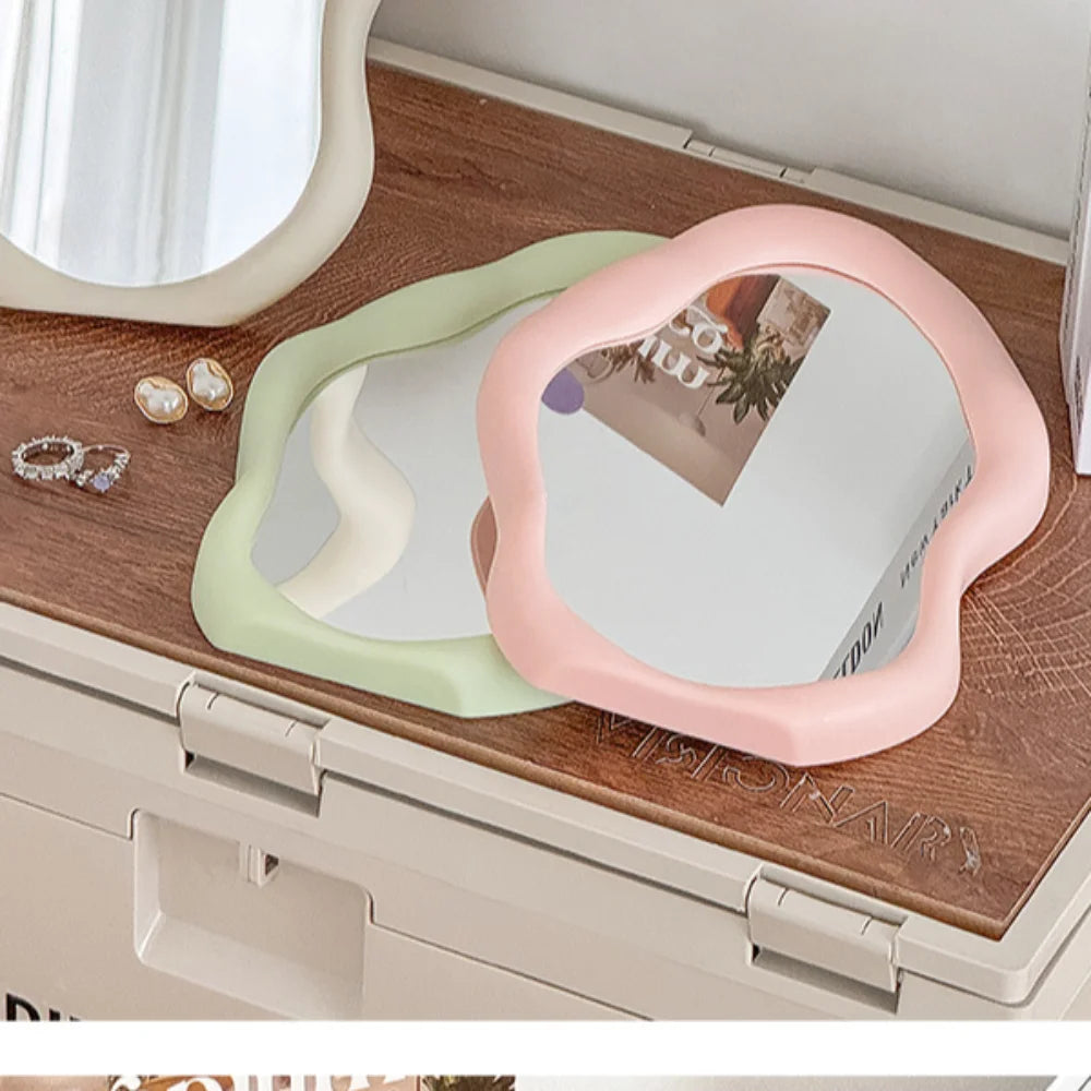 Cloud-Shaped Standing Makeup Mirror