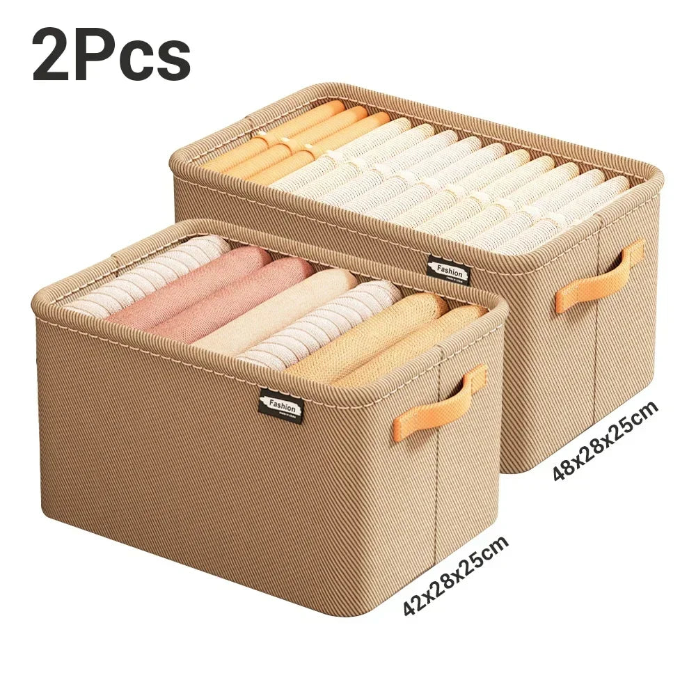 Thickened Clothes Organizer Storage Box