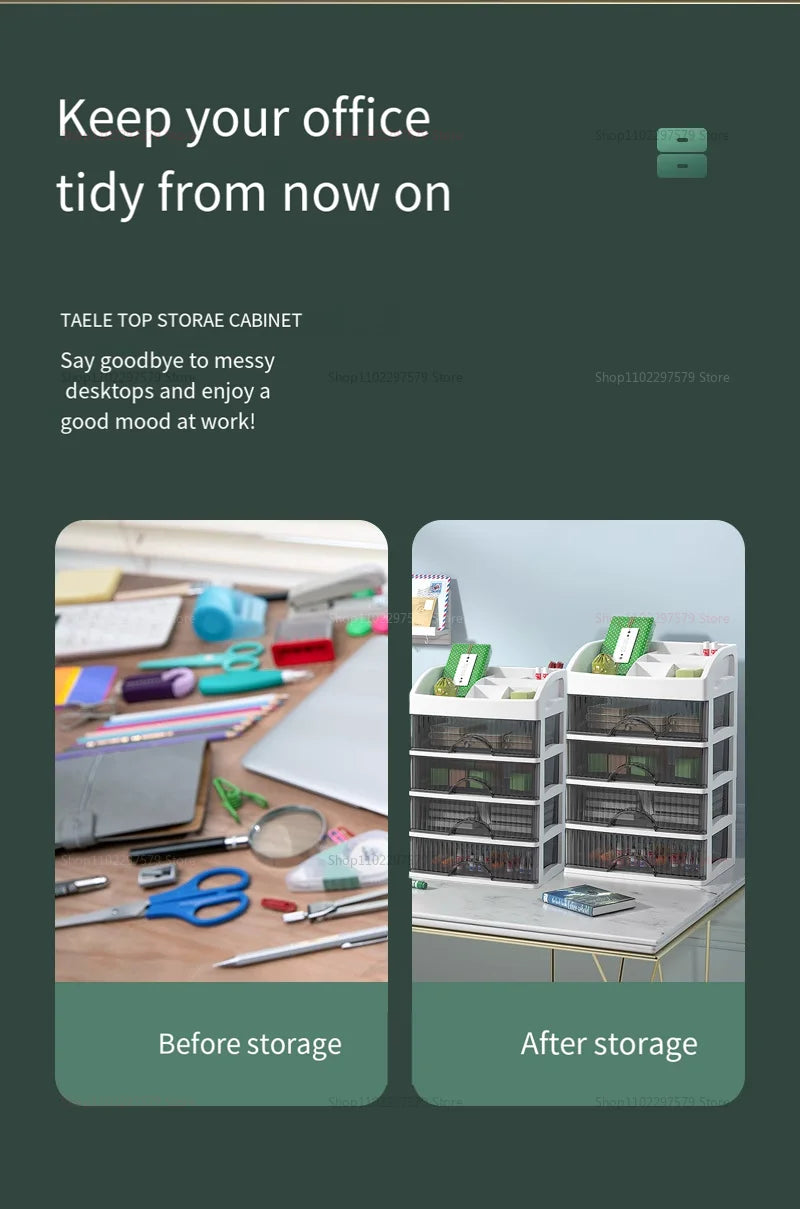 Multi-Layer Cosmetics & Jewelry Storage Box