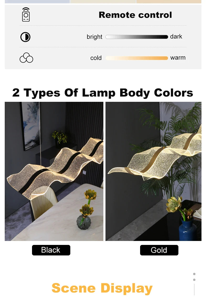 Nordic LED Chandelier Pendant Light