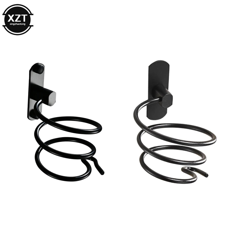 Wall-Mounted Hair Dryer Holder