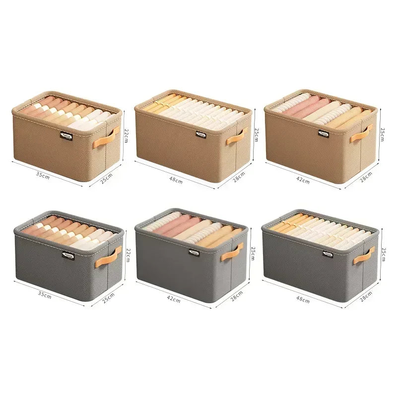 Thickened Clothes Organizer Storage Box