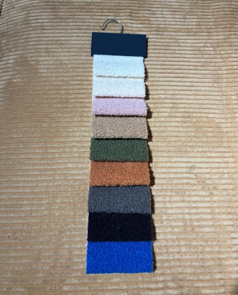 Customizable Corduroy Corner Sofa