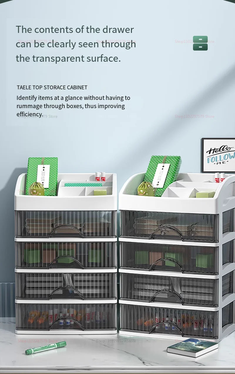 Multi-Layer Cosmetics & Jewelry Storage Box