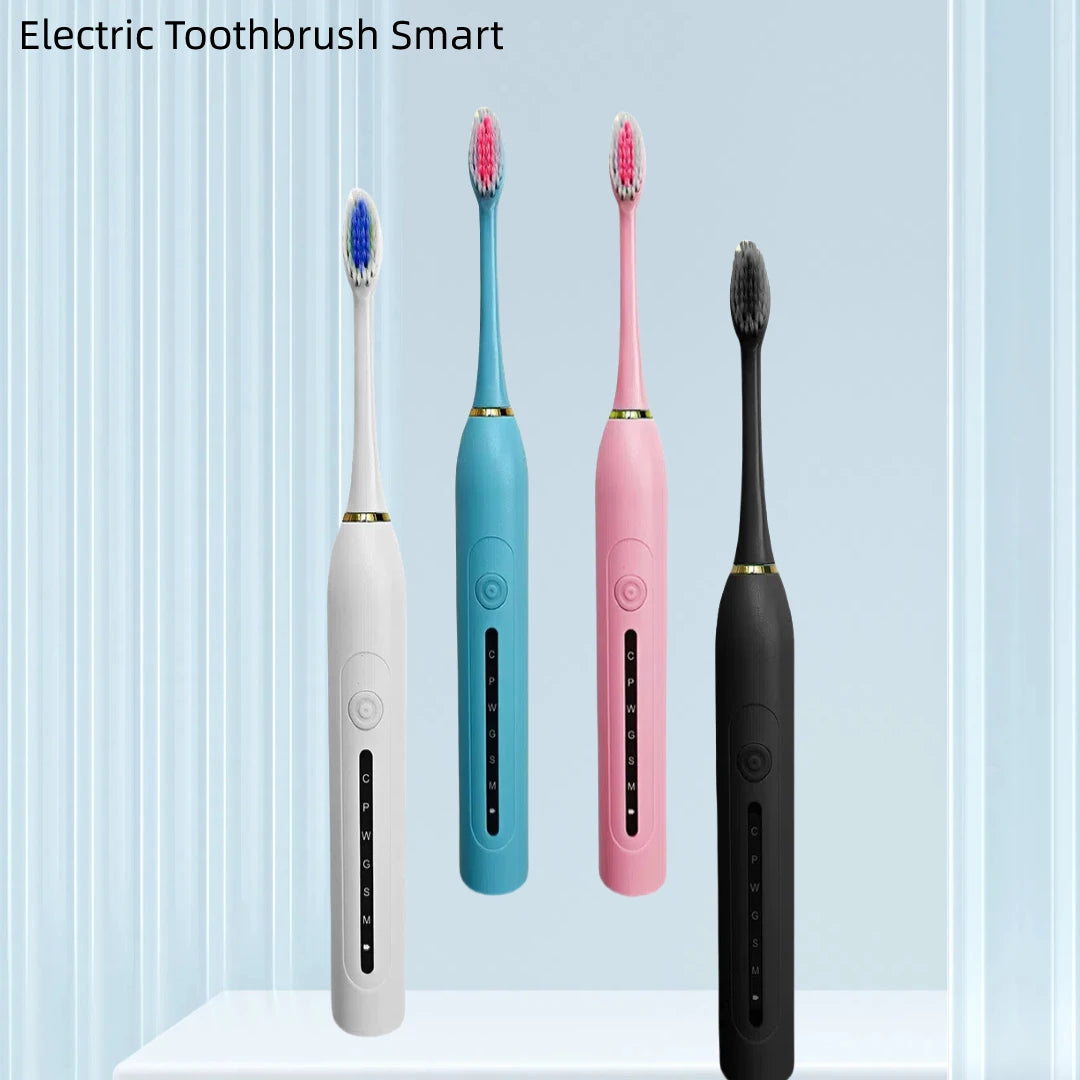 Smart Sonic Electric Toothbrush – Waterproof & Portable