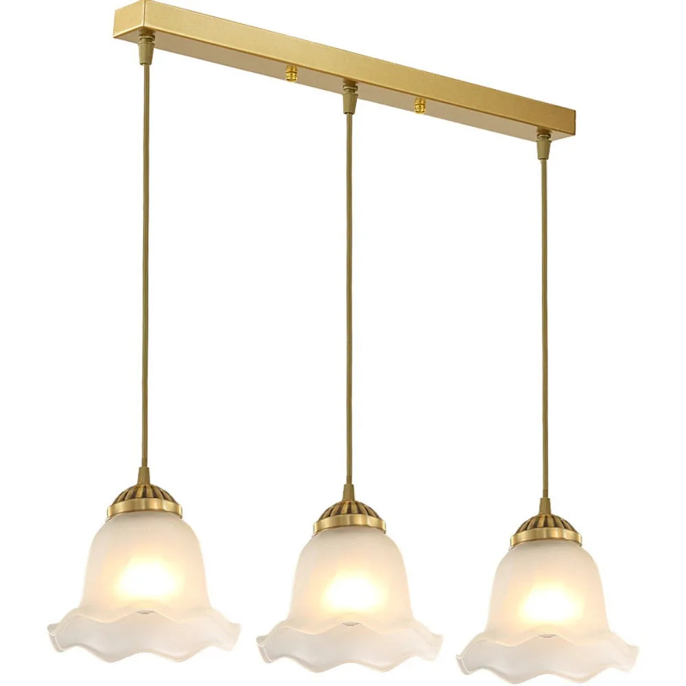 Milky White Glass LED Pendant Light