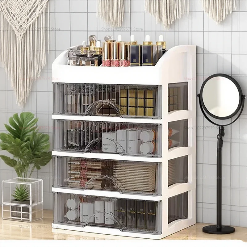 Multi-Layer Cosmetics & Jewelry Storage Box