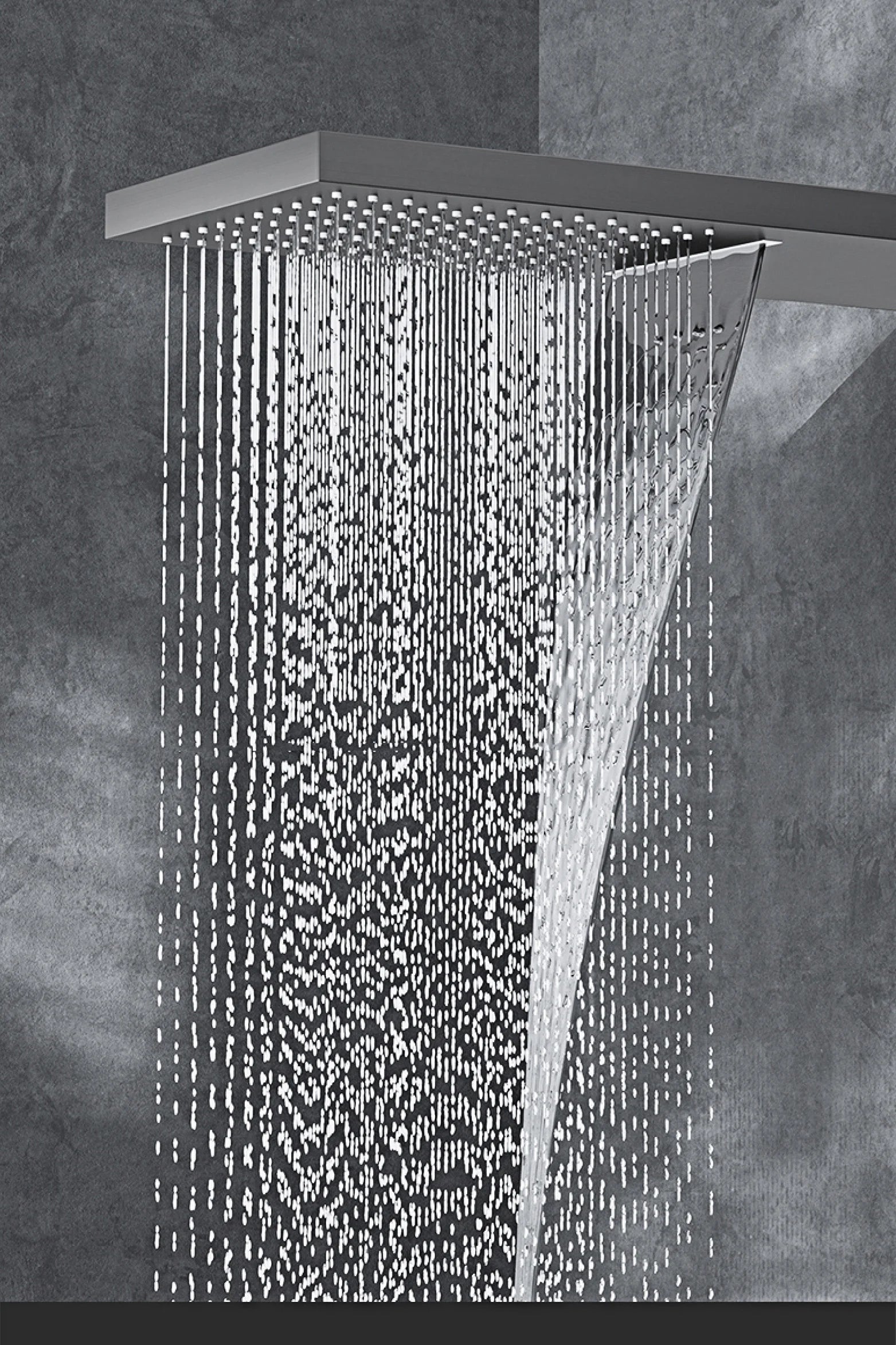 Luxury Black Brass Shower System
