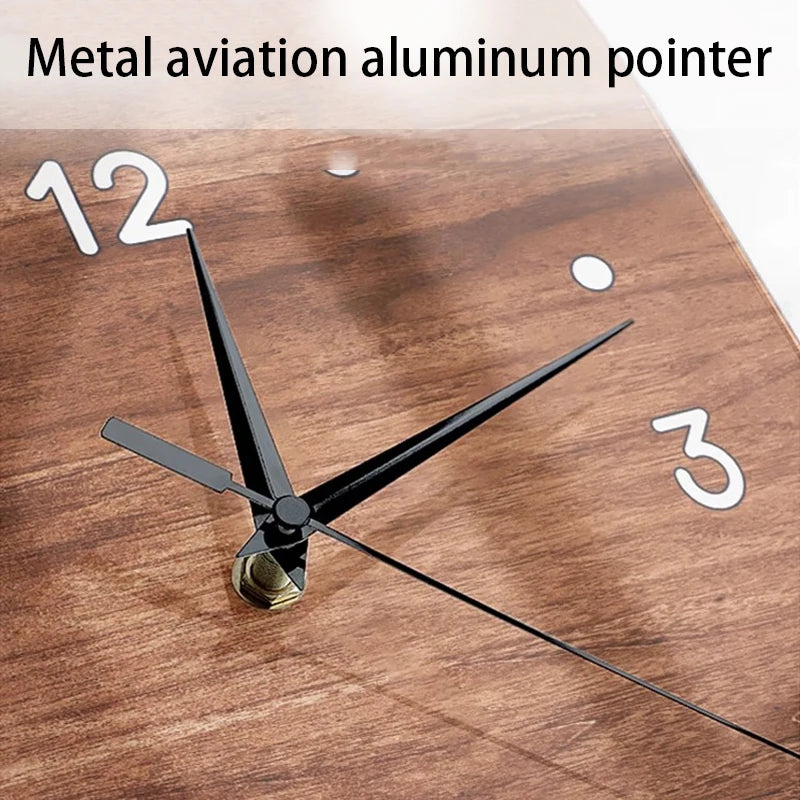 Modern Wall Clocks Living Room Large Corner Clock Elegant Led Digital Wall Clock Electronic Calendar Noiseless Clocks Home Decor