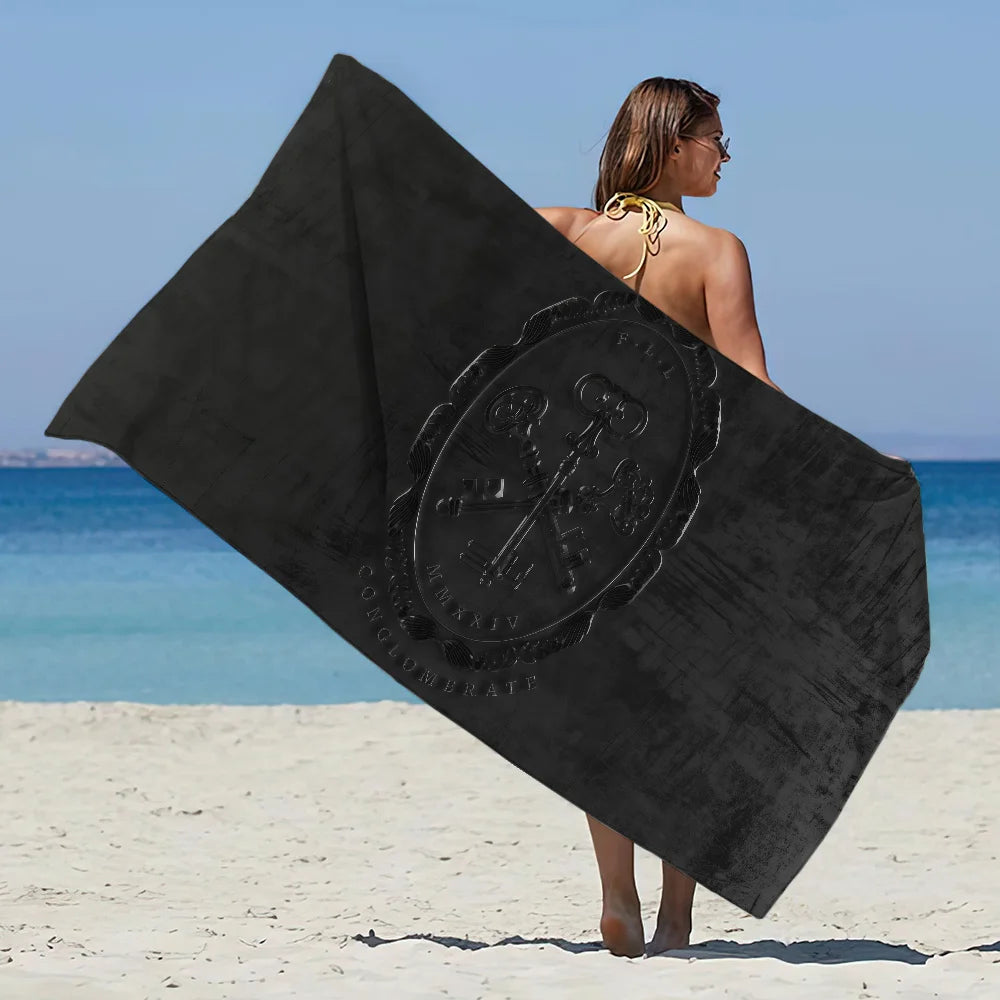 CONGLOMERATE Quick-Dry Beach Towel