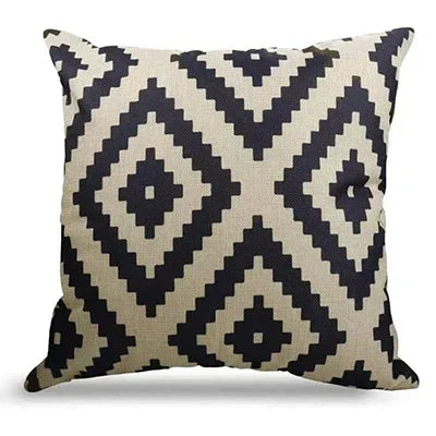 Chinese Retro Square Pillow Cover