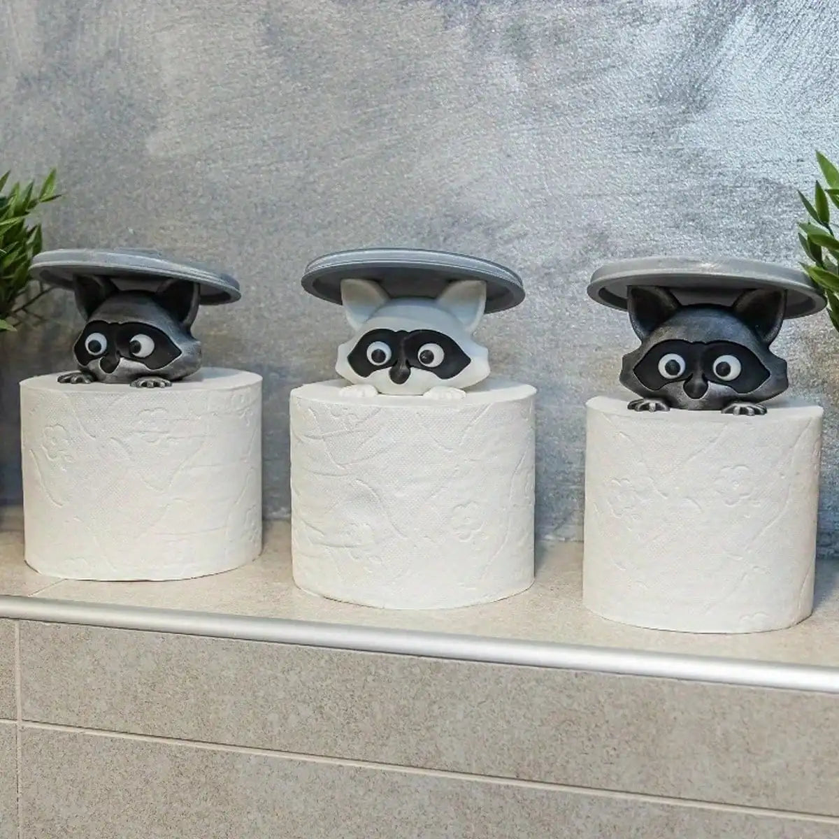3D Printed Raccoon Toilet Paper Holder