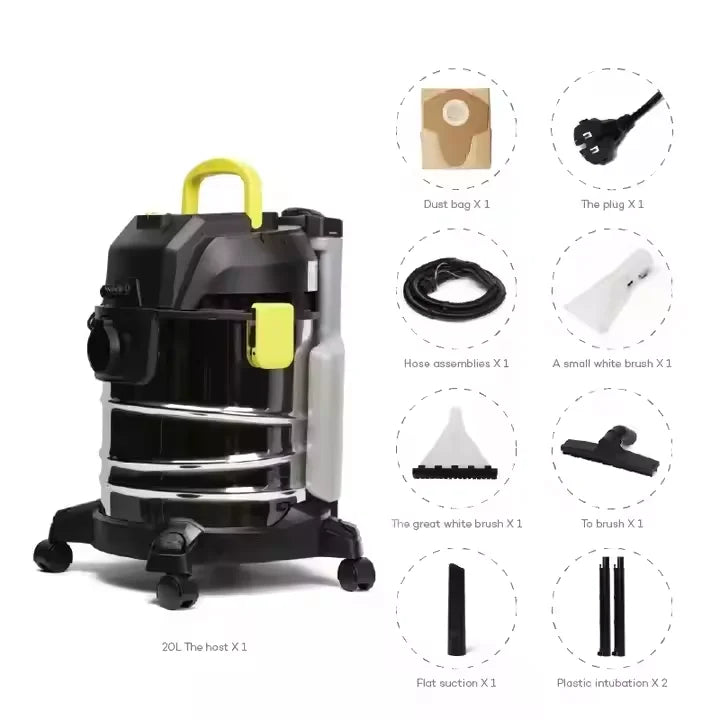 1400W High Power Car Vacuum Cleaner – Wet & Dry