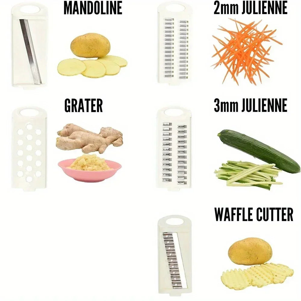 7-in-1 Mandoline Food Slicer