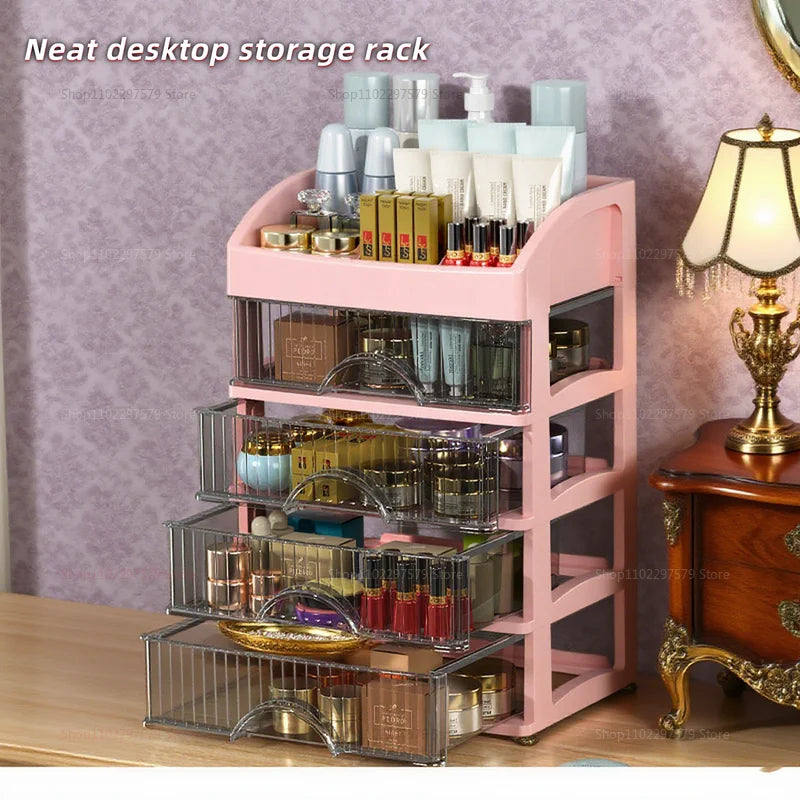 Multi-Layer Cosmetics & Jewelry Storage Box