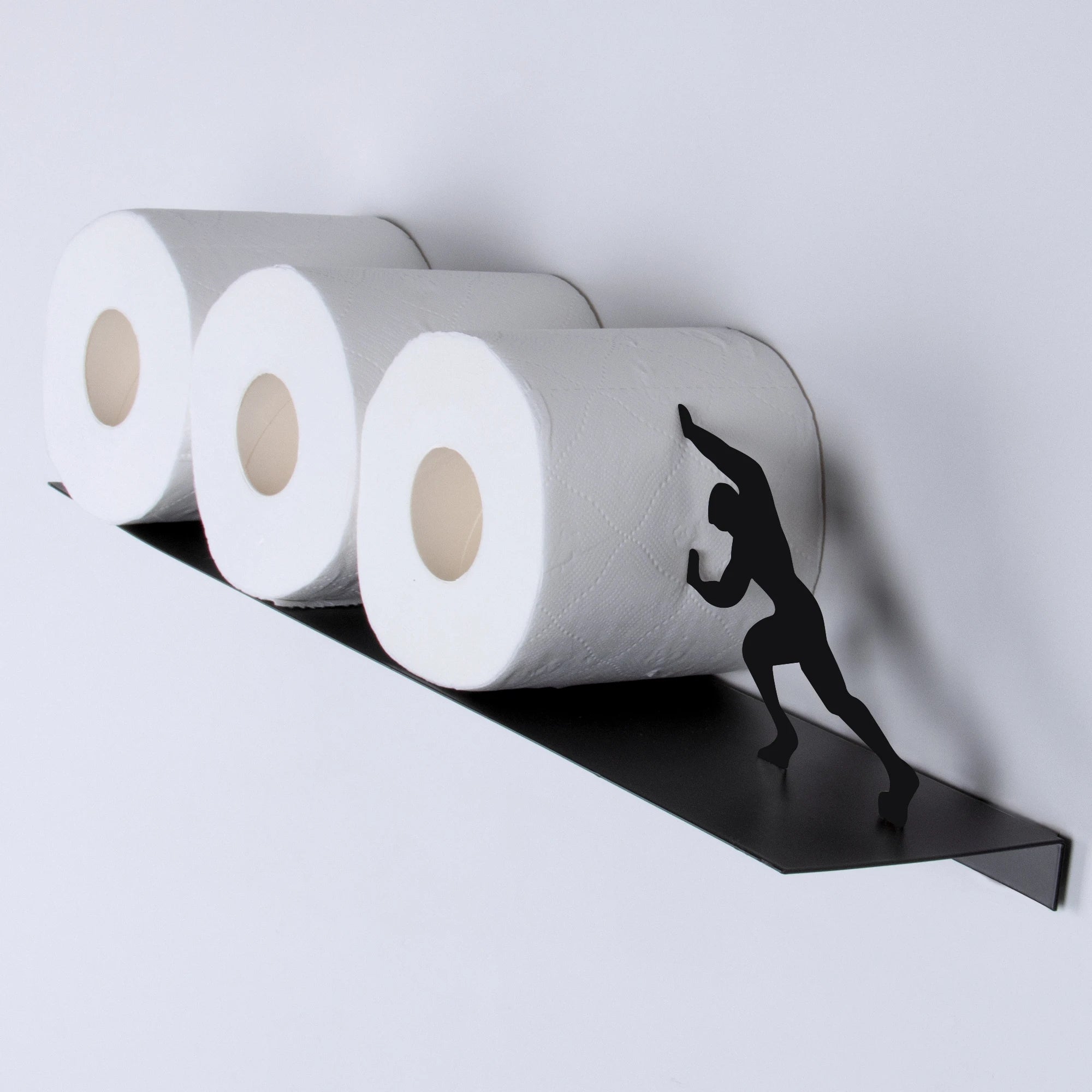 Stainless Steel Toilet Paper Holder Stand