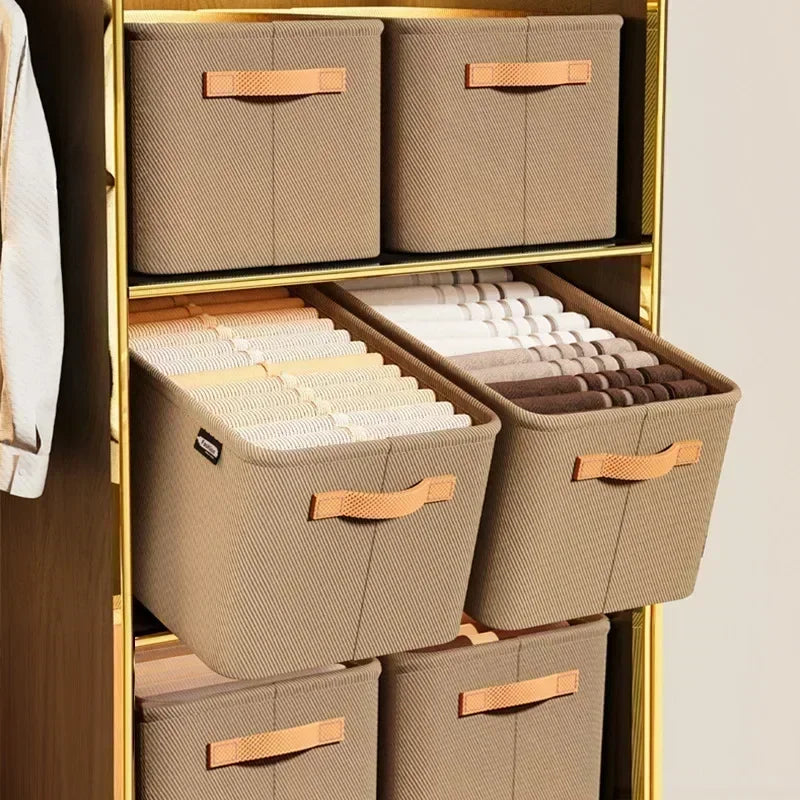 Thickened Clothes Organizer Storage Box