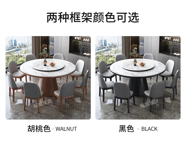 Nordic Modern Round Dining Table