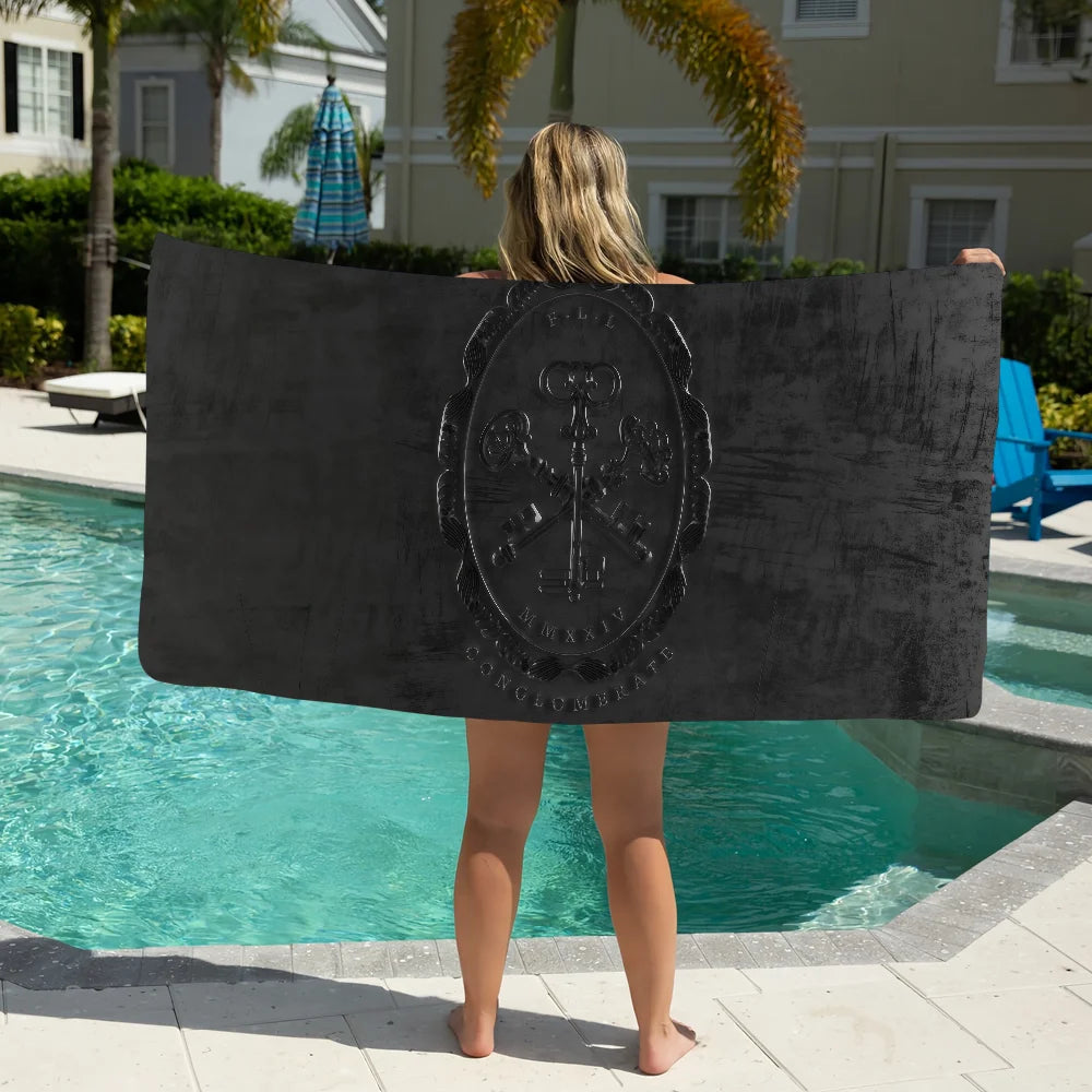 CONGLOMERATE Quick-Dry Beach Towel