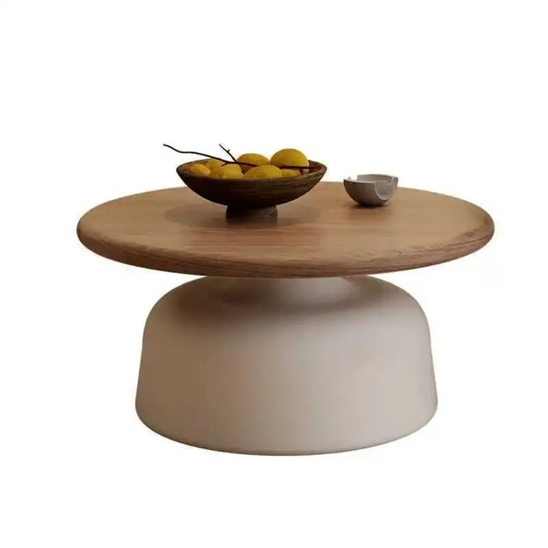 Minimalist Round Iron Coffee Table