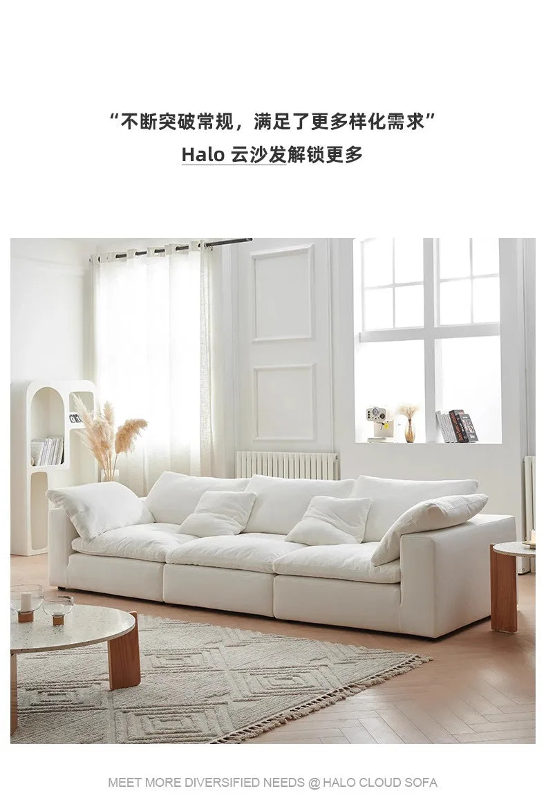 Customizable Corduroy Corner Sofa