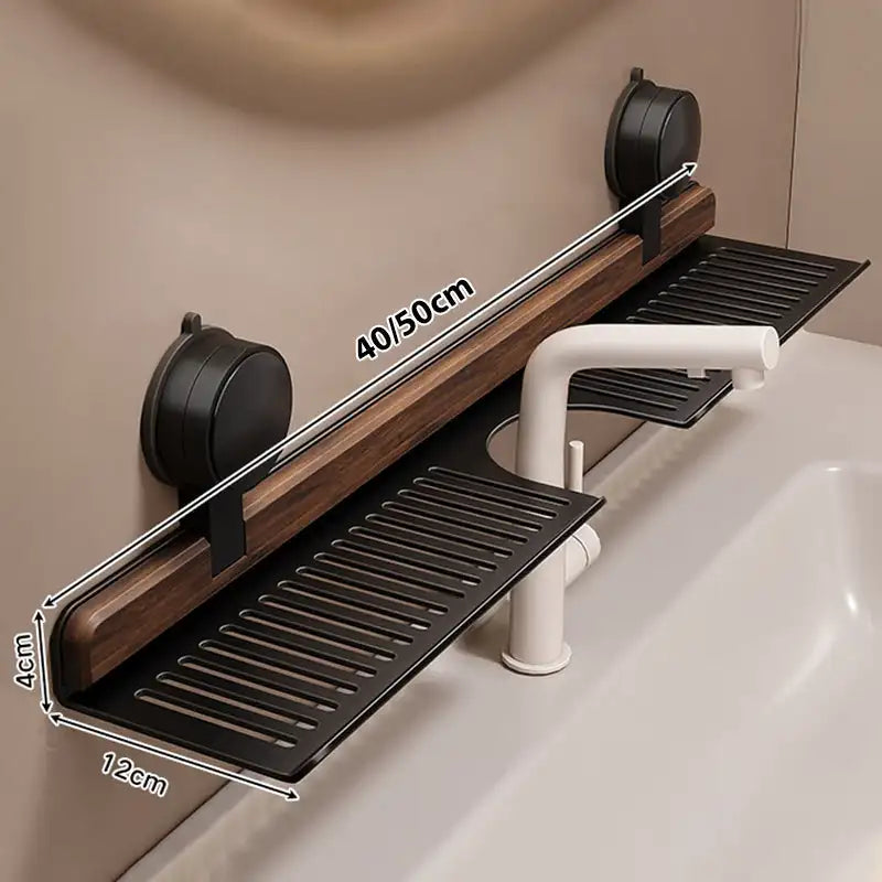 Bathroom Suction Cup Shower Shelf