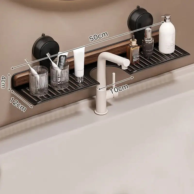 Bathroom Suction Cup Shower Shelf