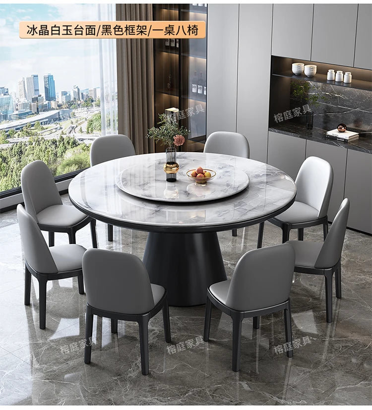 Nordic Modern Round Dining Table