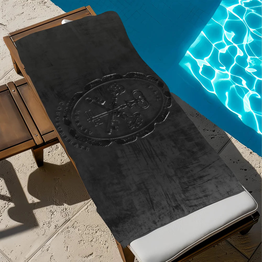 CONGLOMERATE Quick-Dry Beach Towel