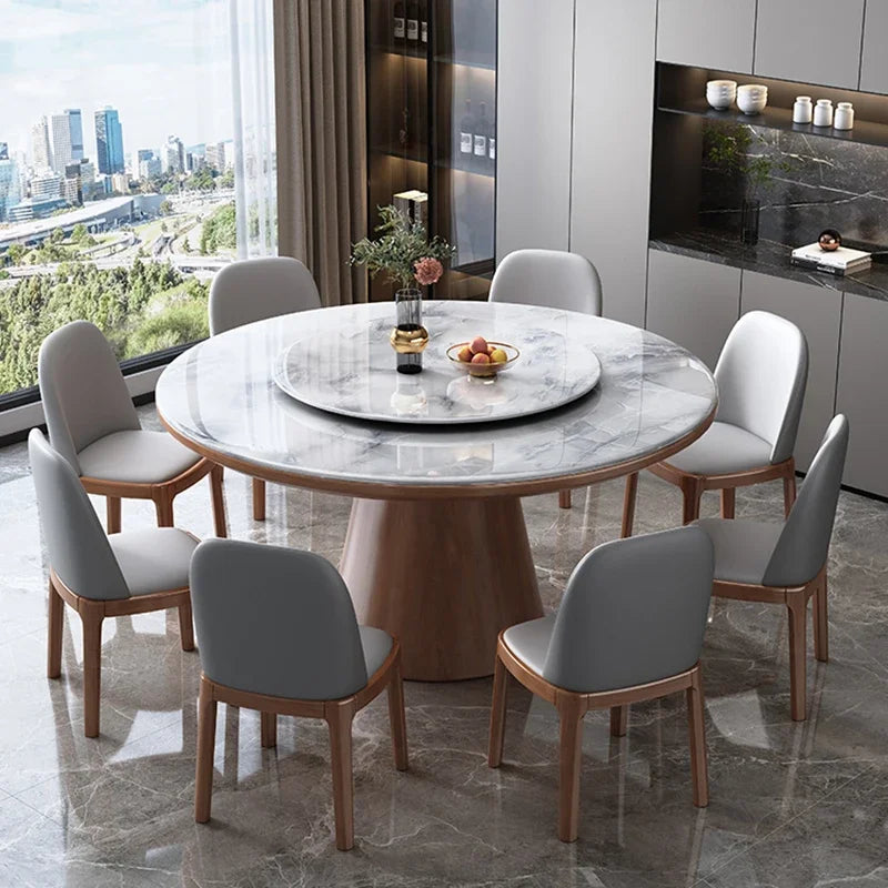 Nordic Modern Round Dining Table