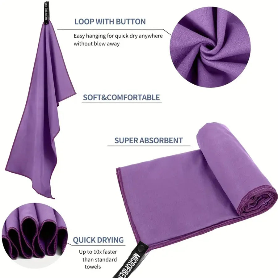 Microfiber Quick-Dry Sports Towel