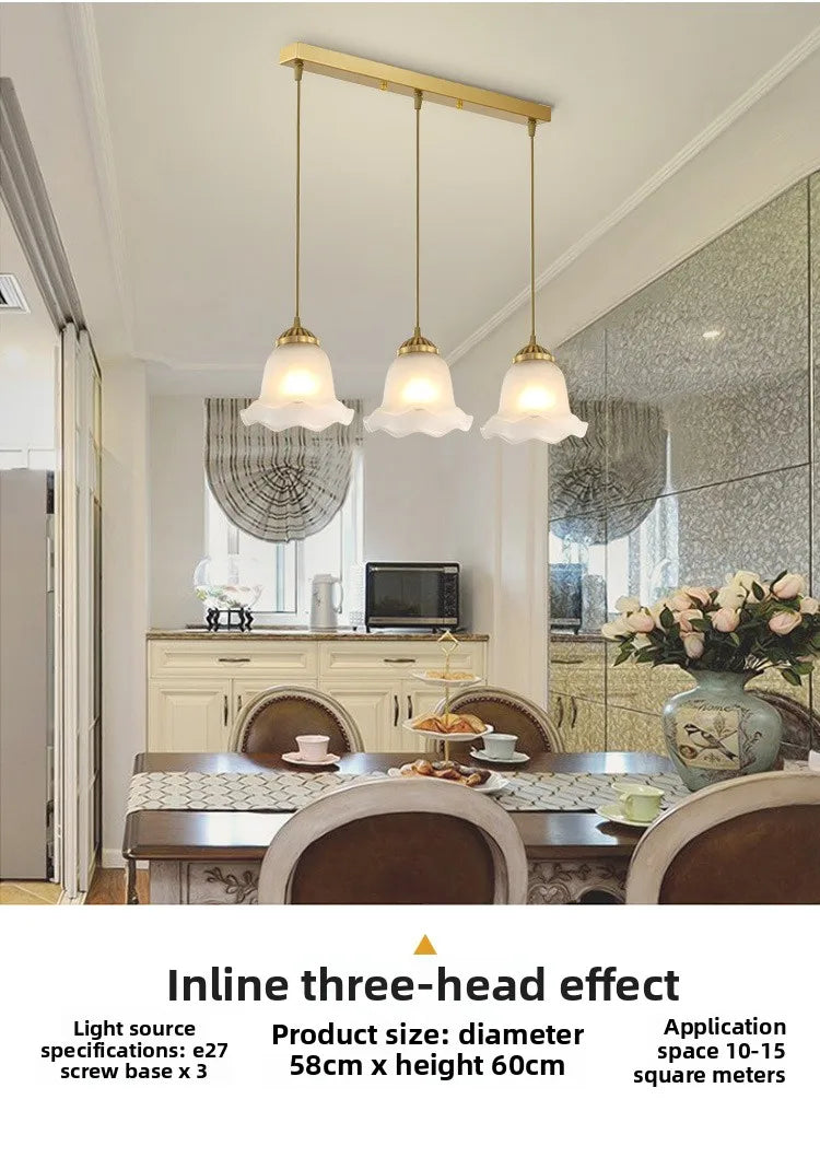 Milky White Glass LED Pendant Light