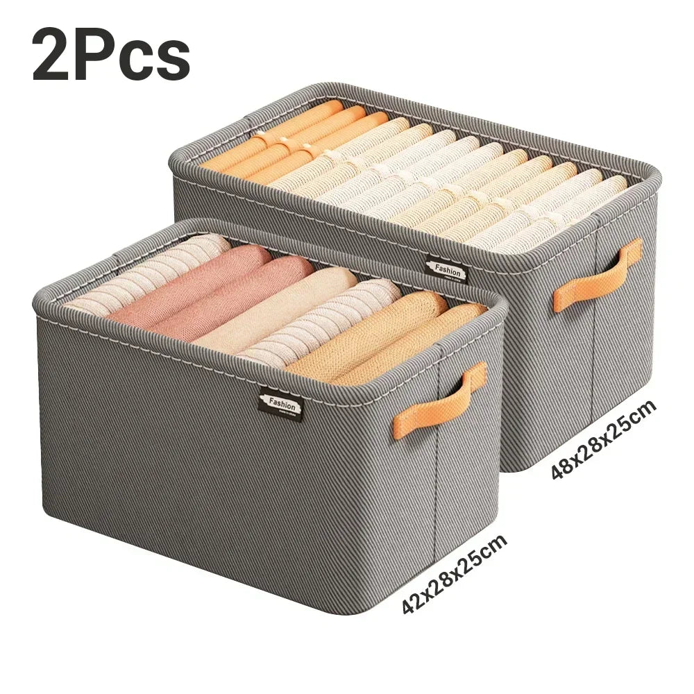 Thickened Clothes Organizer Storage Box