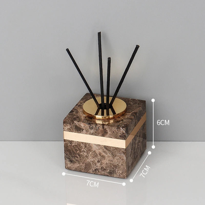 Emperador Dark Marble Bathroom Set