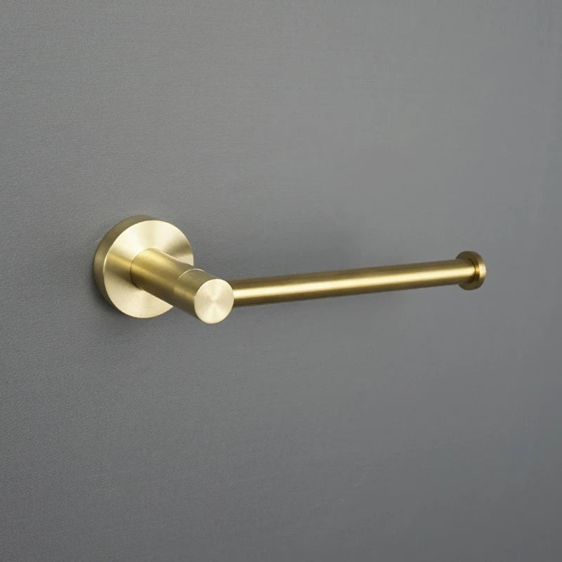 Brushed Gold Bathroom Hardware Set