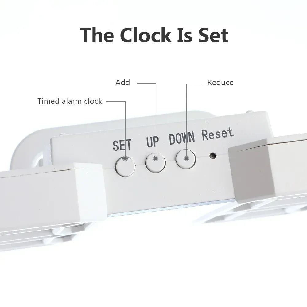 3D LED Digital Wall Clock