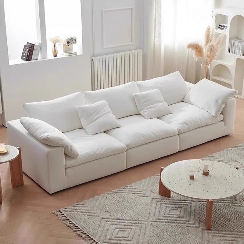 Customizable Corduroy Corner Sofa