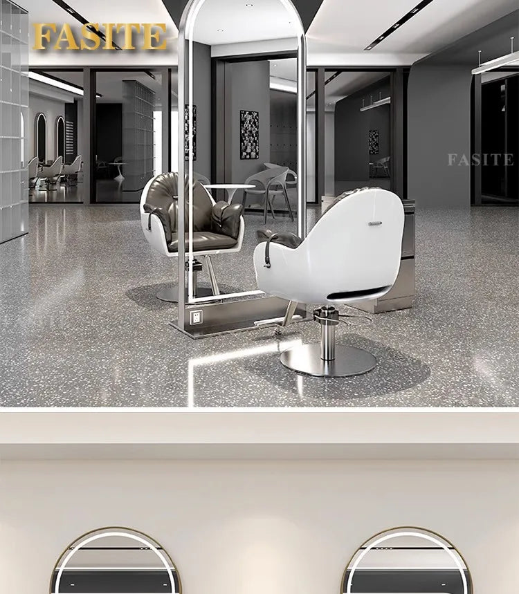 Barber Shop Full-Body Floor Mirror