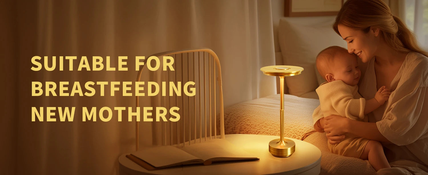 Wireless LED Desk Lamp – Rechargeable & Portable