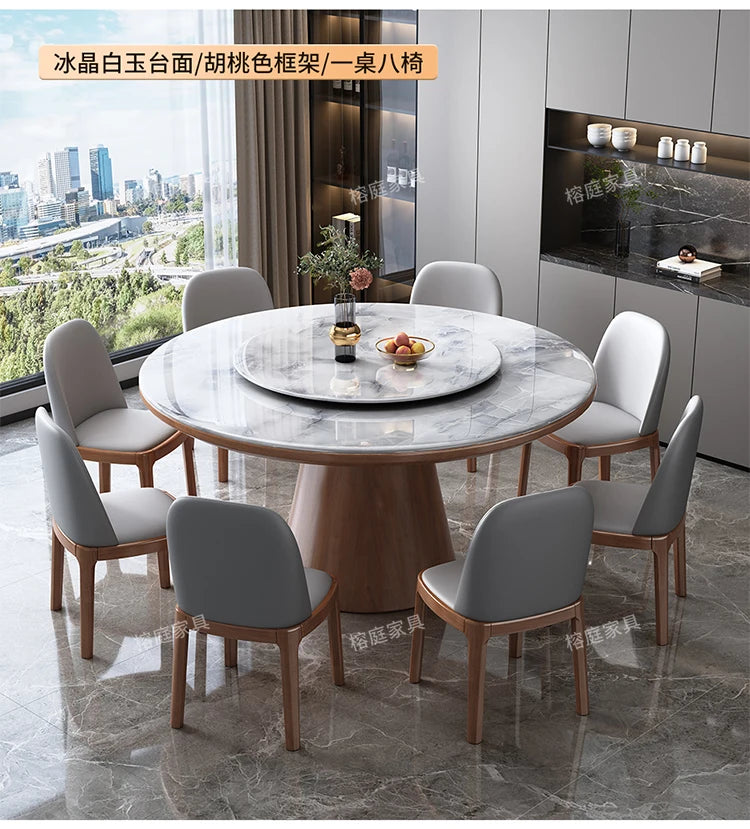 Nordic Modern Round Dining Table