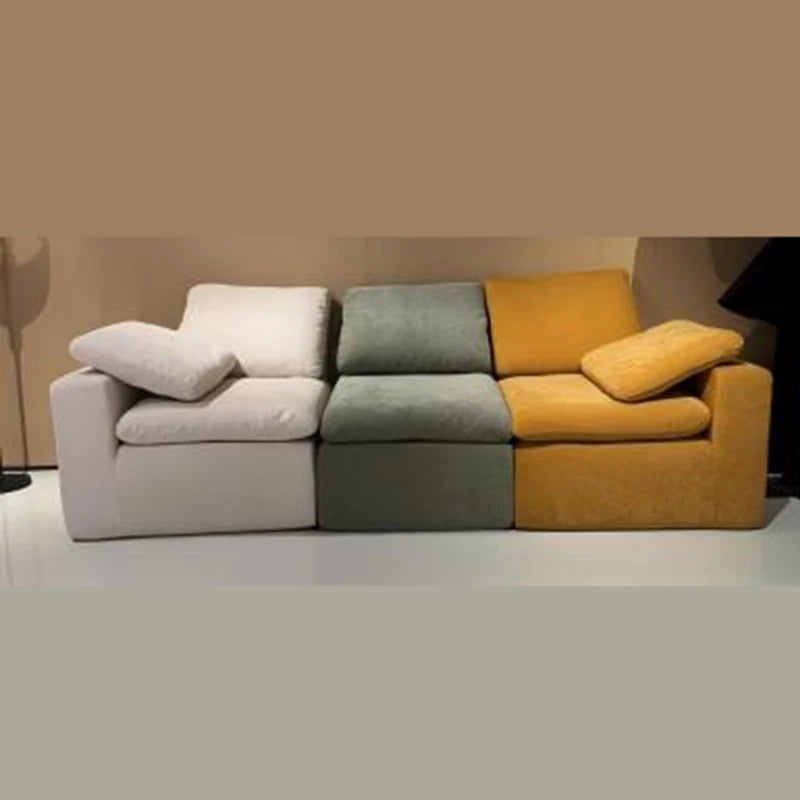 Customizable Corduroy Corner Sofa