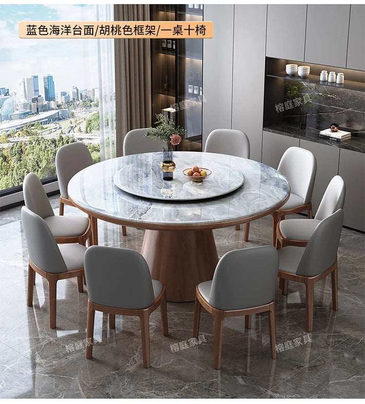 Nordic Modern Round Dining Table