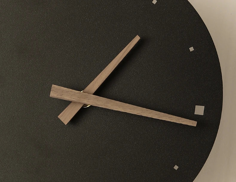 Nordic LED Clock Wall Light