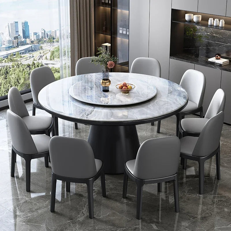 Nordic Modern Round Dining Table